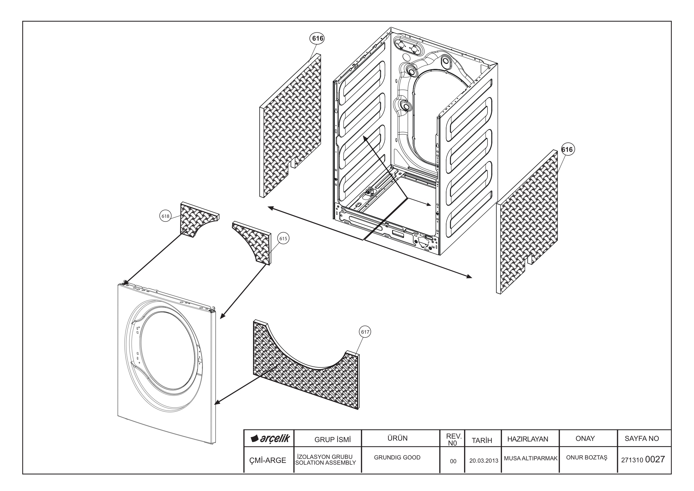 ISOLATION ASSEMBLY GRUNDIG GOOD_REV00