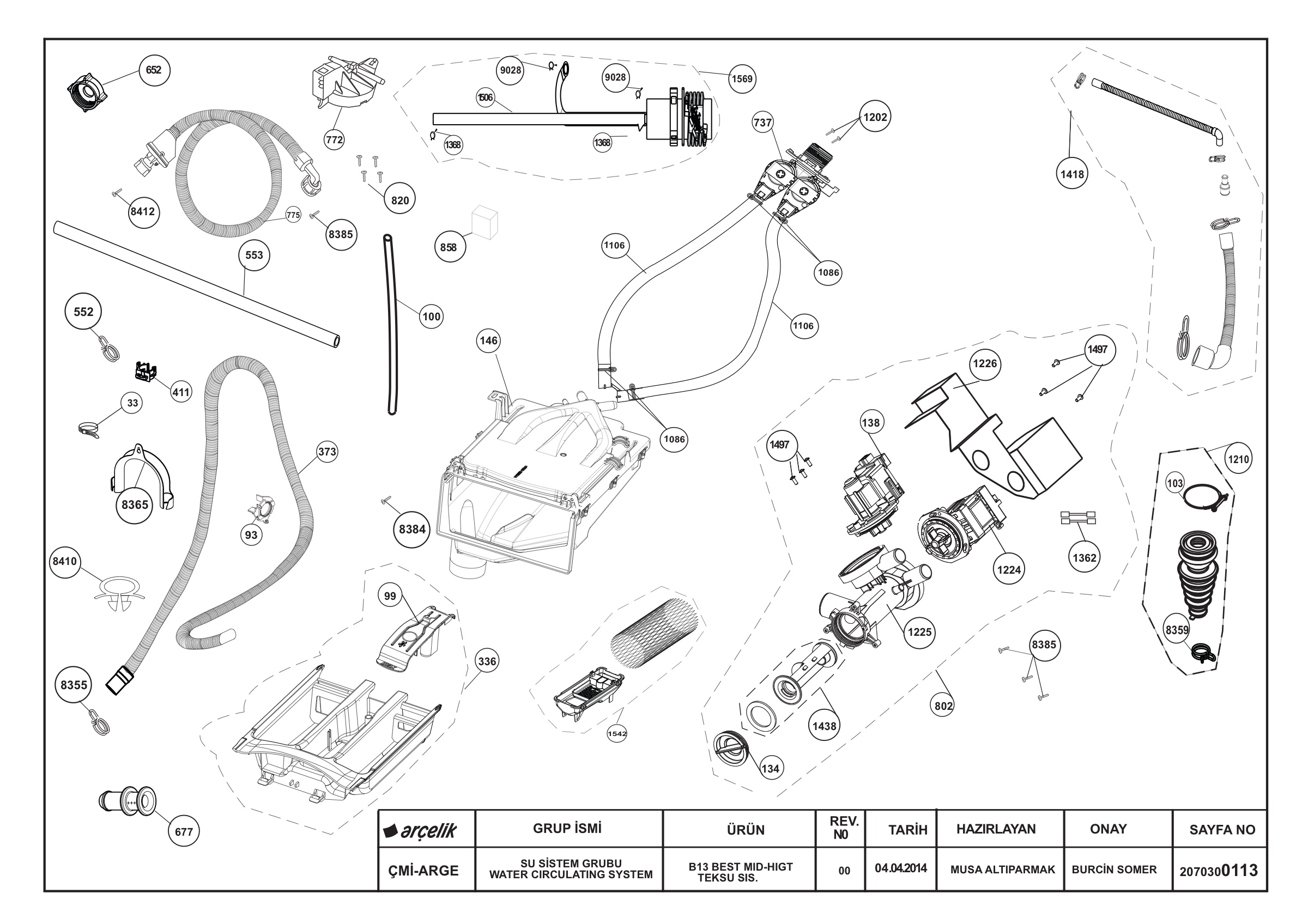B13 BEST MID BEST HIGHT WATER CIRCULATING SYSTEM_REV00