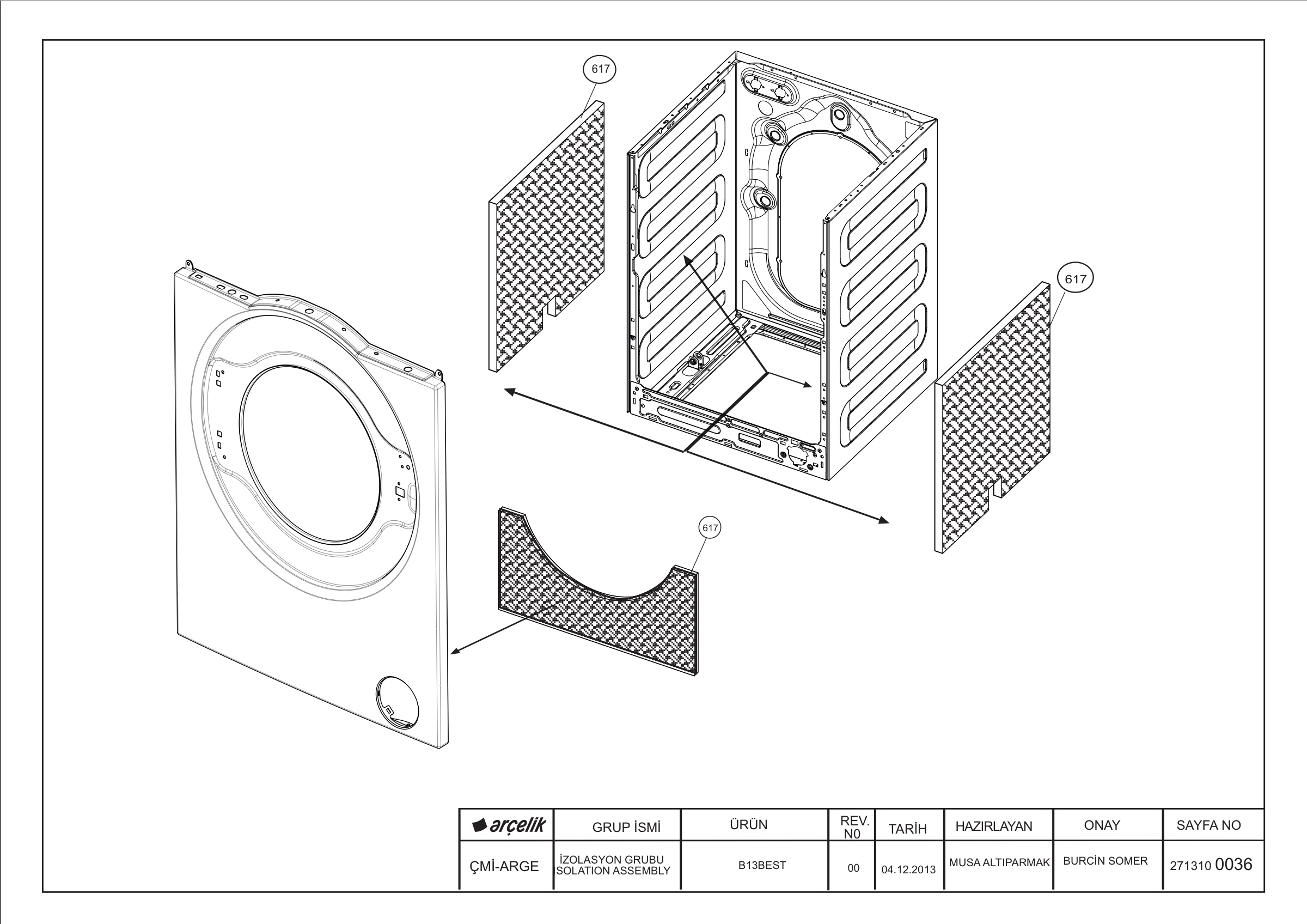 B13 BEST ISOLATION ASSEMBLY REV00