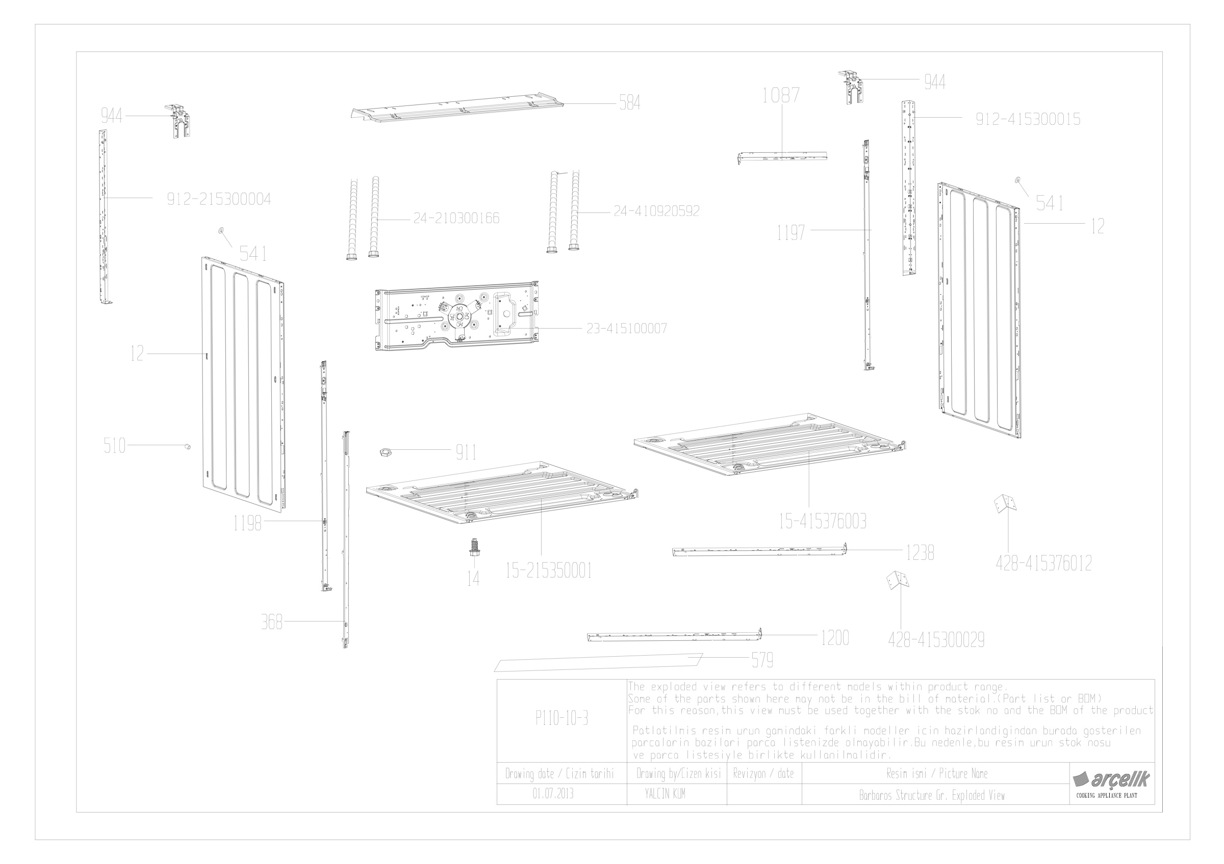 90CM STRUCTURE GR