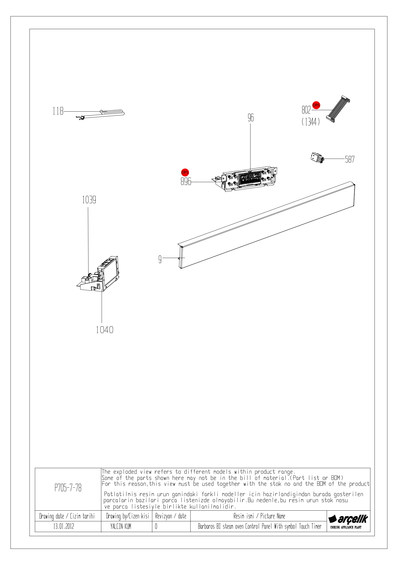 CONTROL PANEL GR