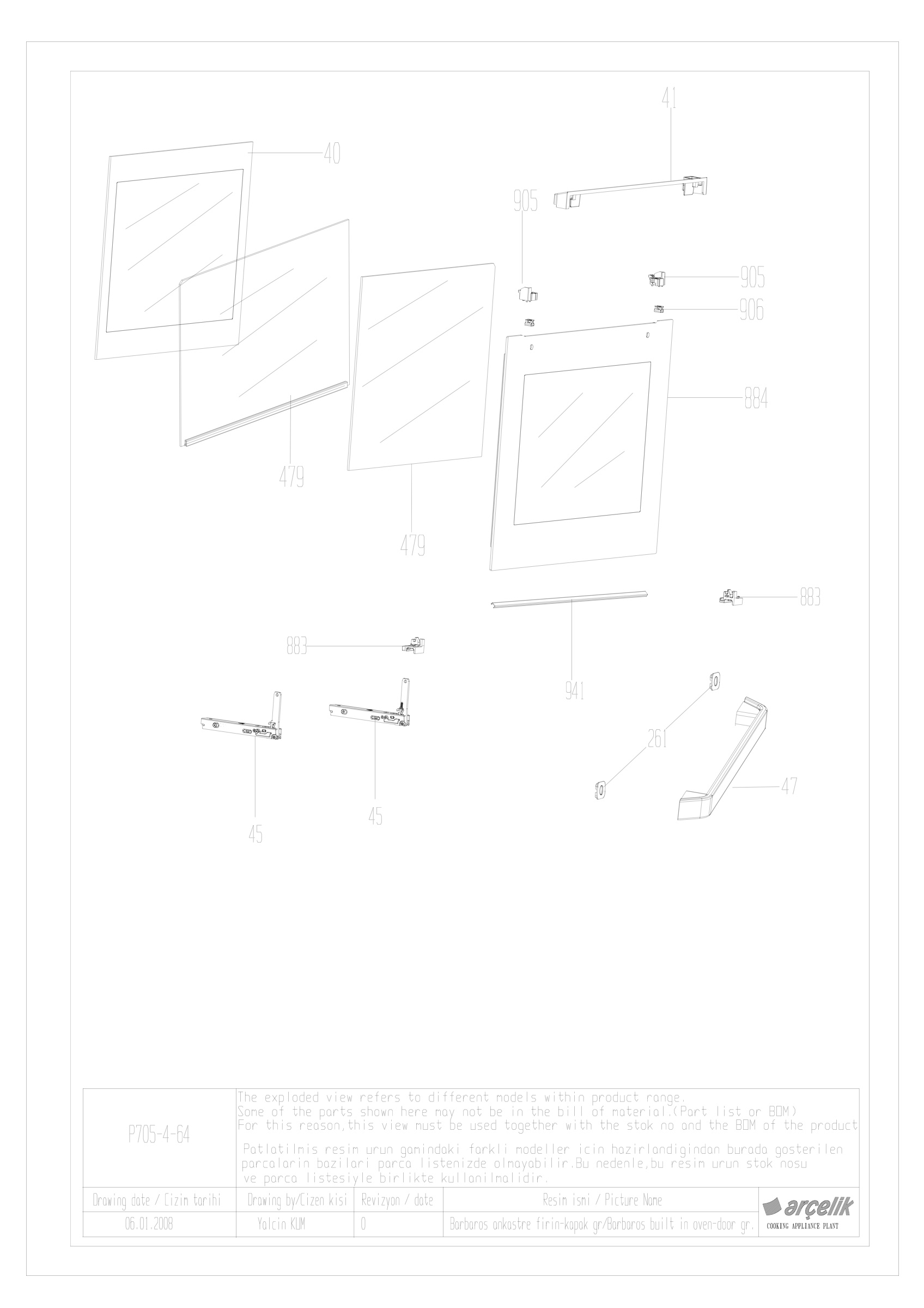 BARBAROS BI FRONT DOOR GR