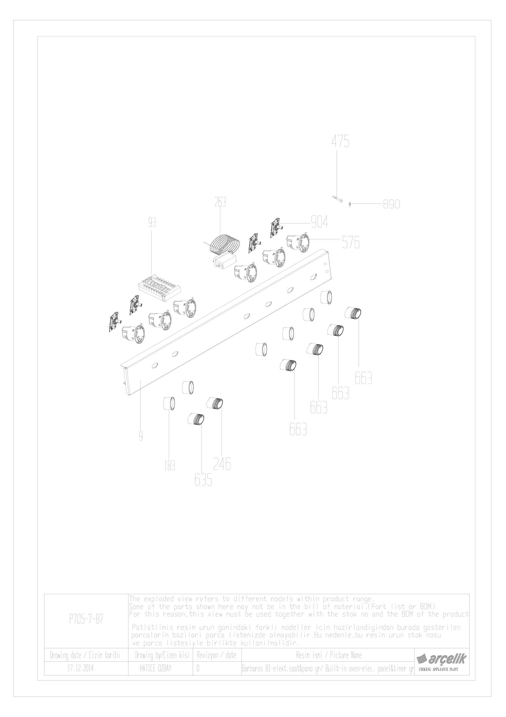 CONTROL PANEL GR.