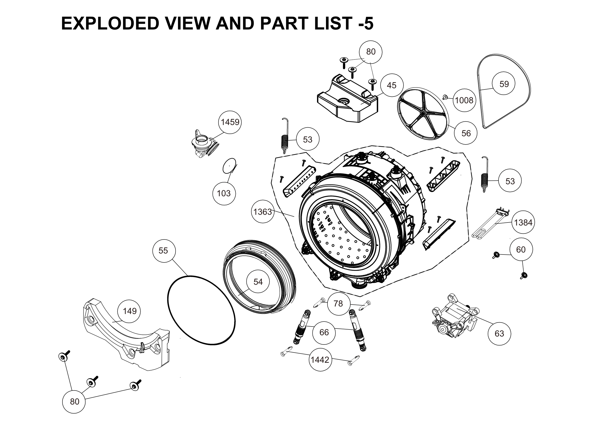 5 DRUM ASSY