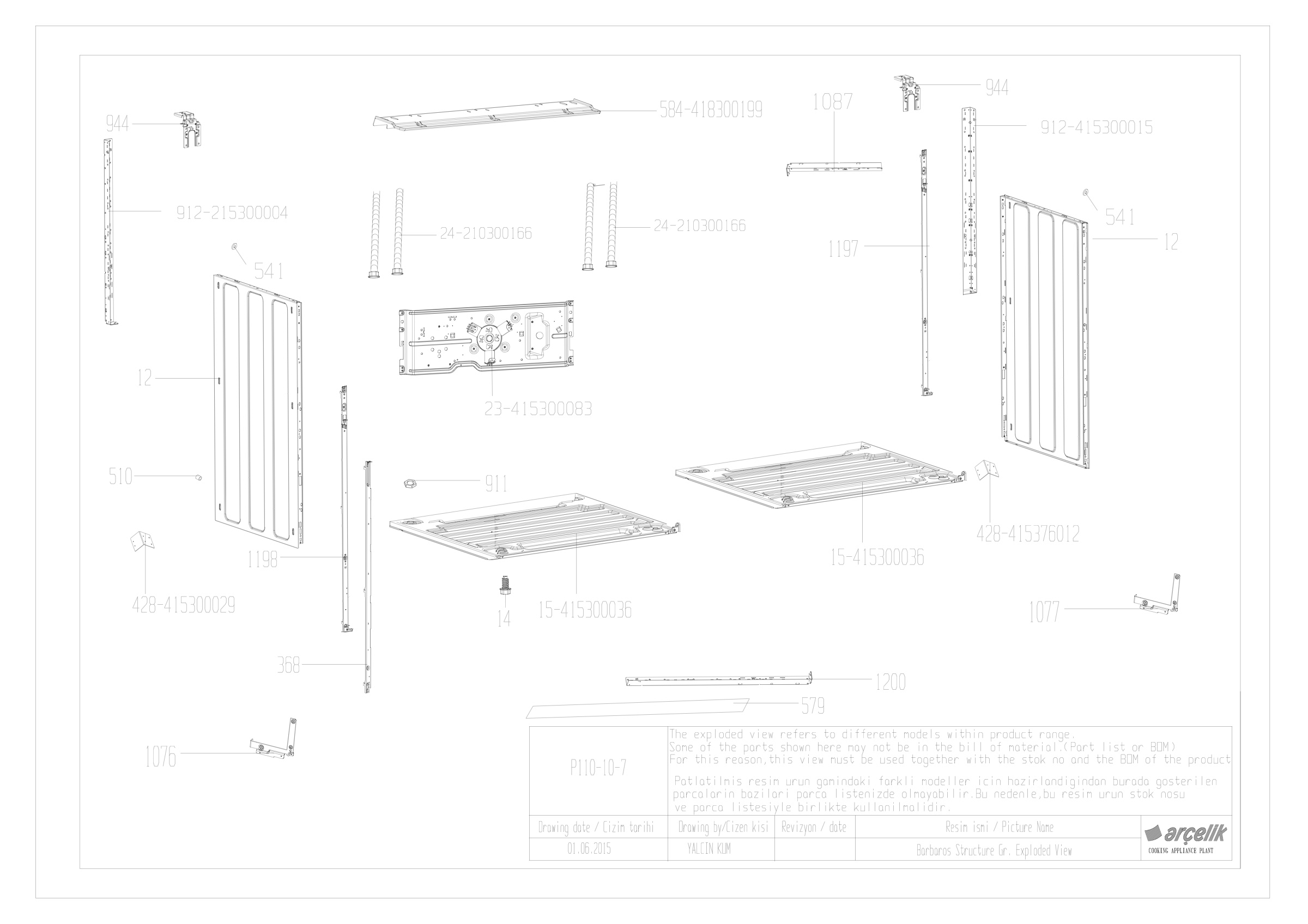 100CM STRUCTURE GR