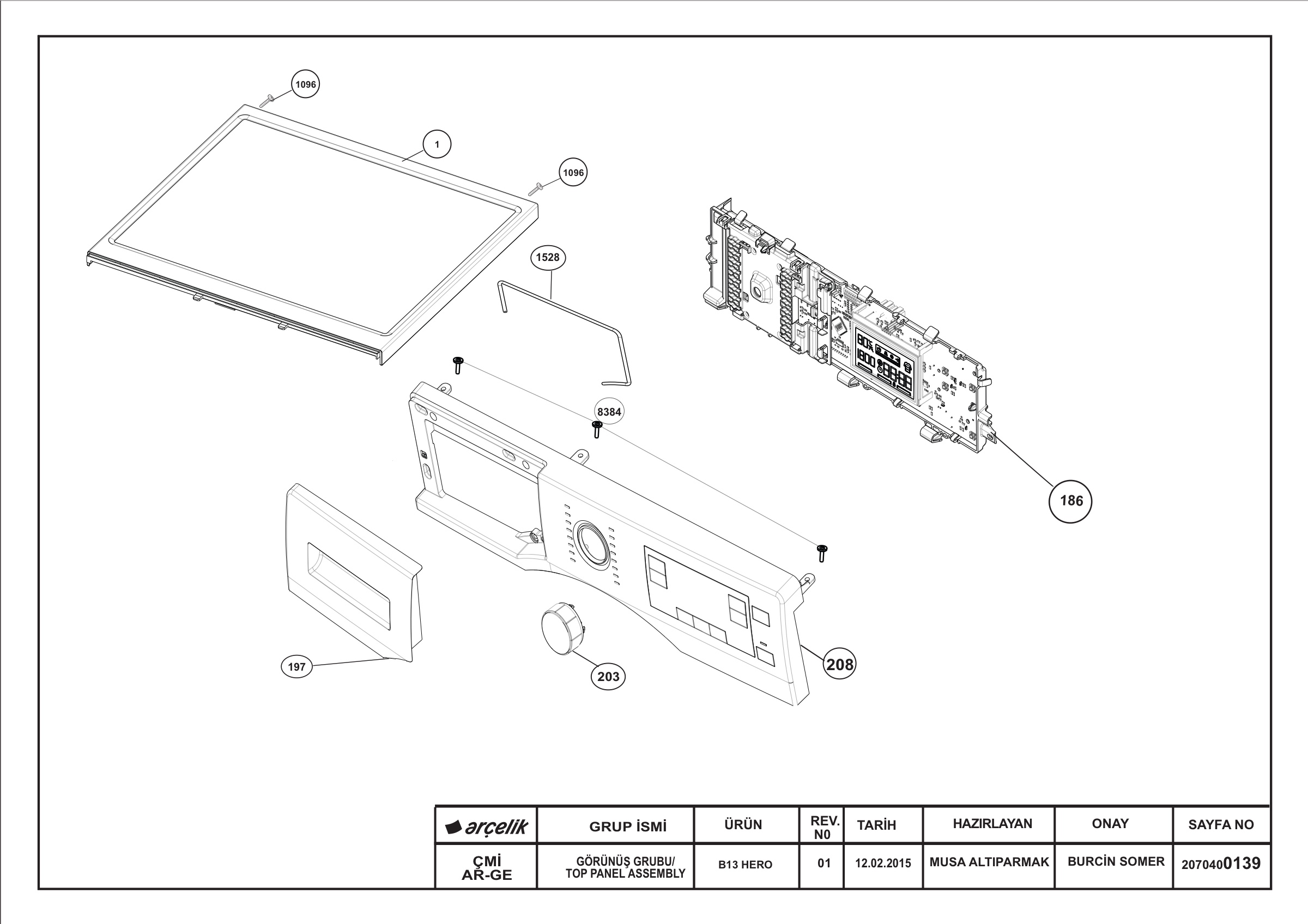 TOP PANEL GROUP-B13HERO_REV01