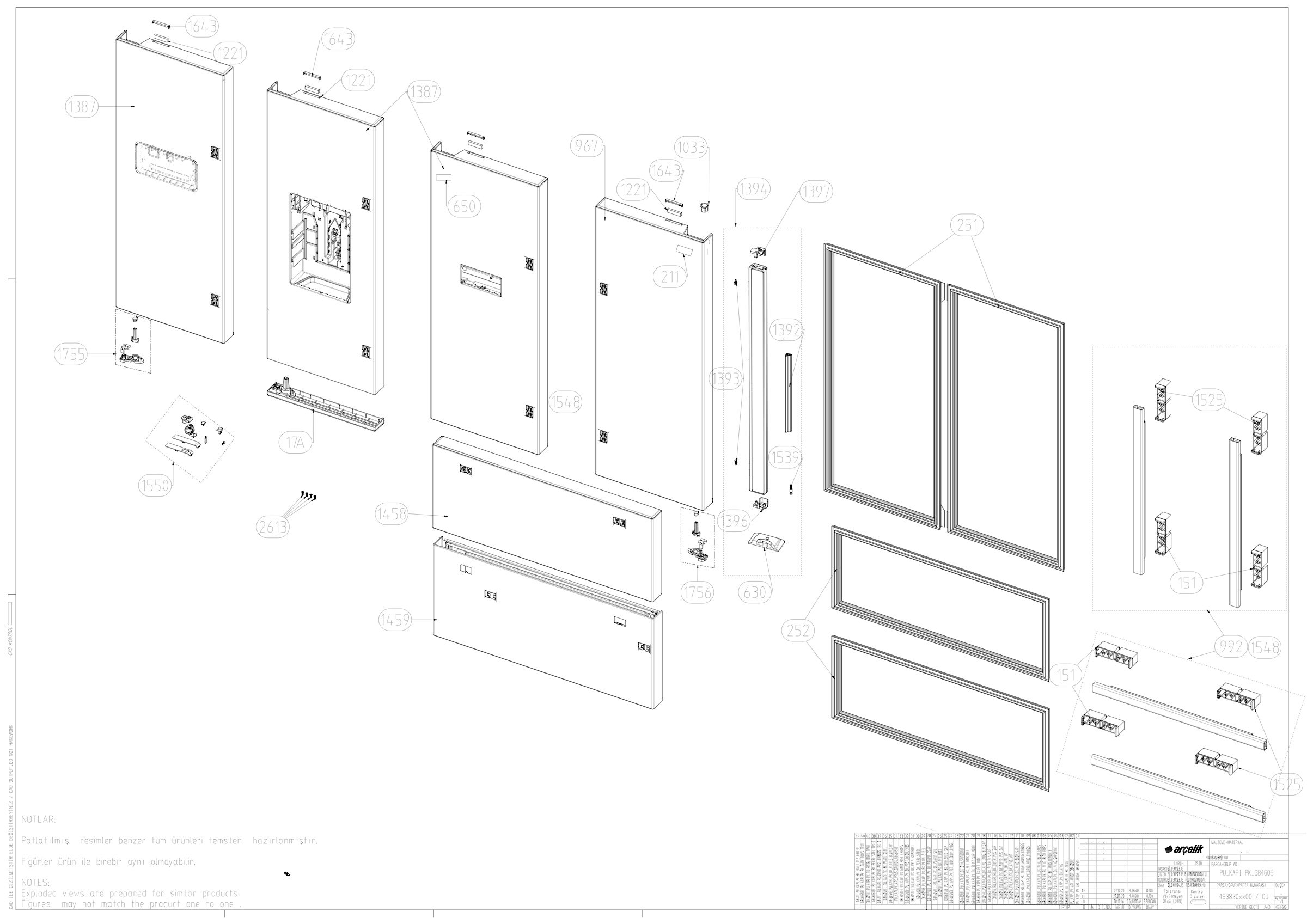 PU DOOR GR.