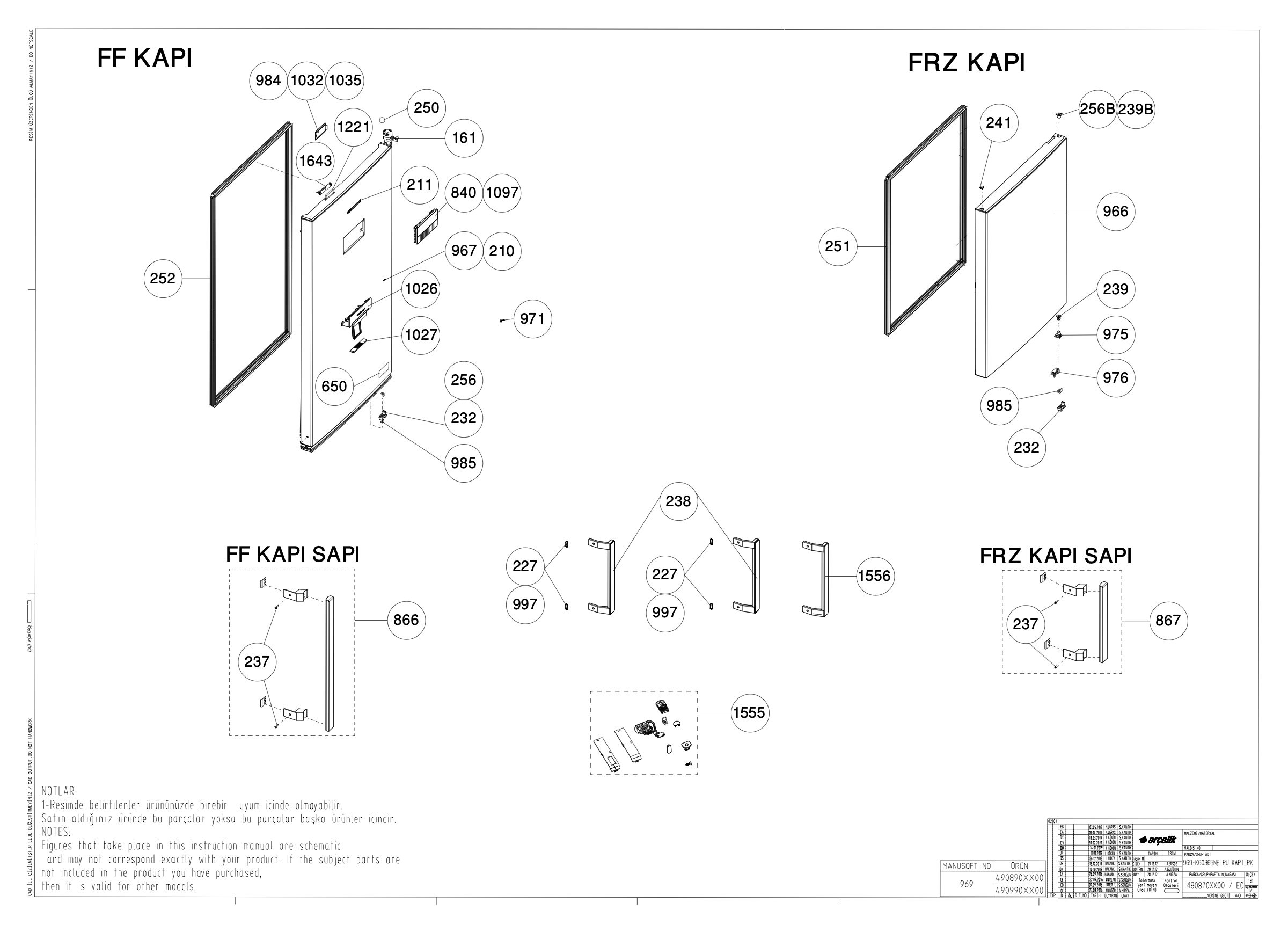 PU DOOR GR.