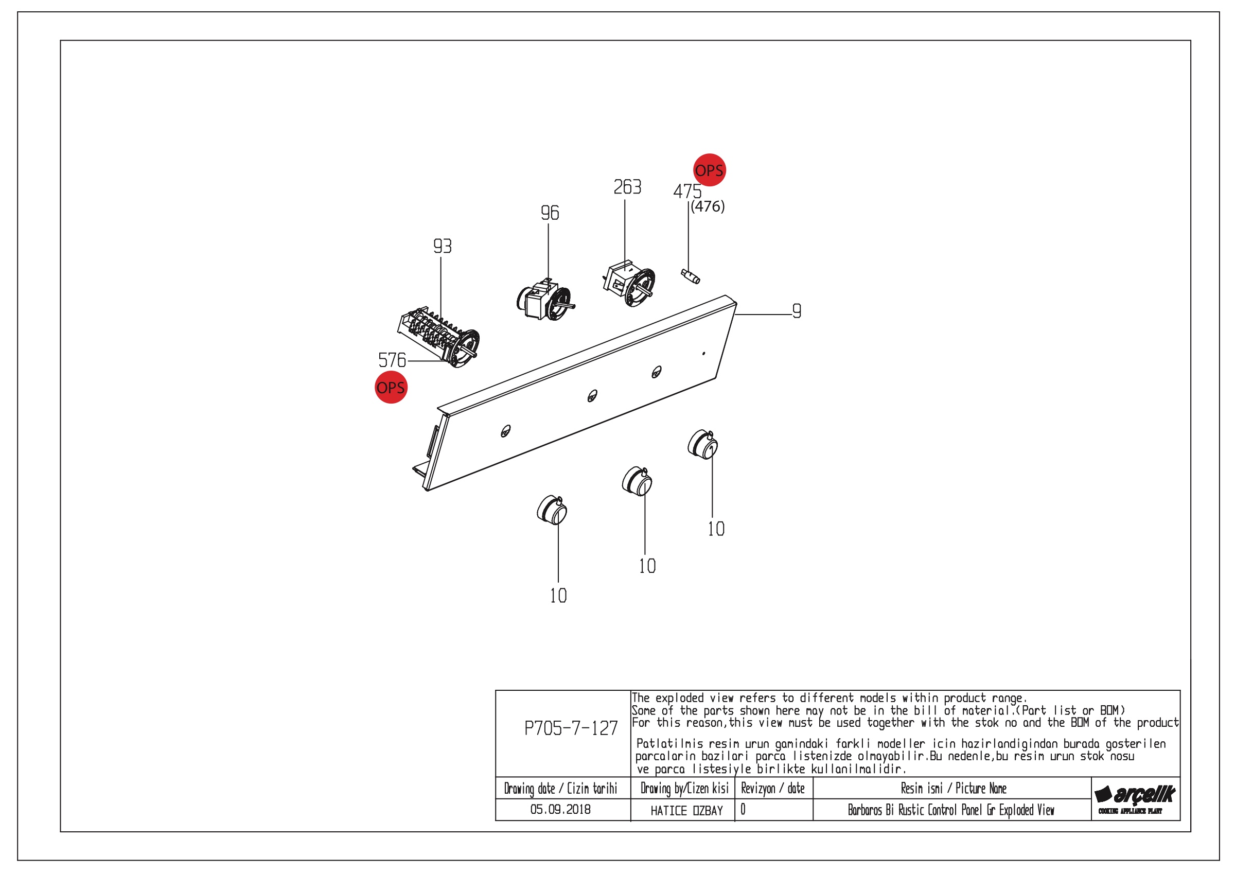 BARBAROS BI CONTROL PANEL GR.
