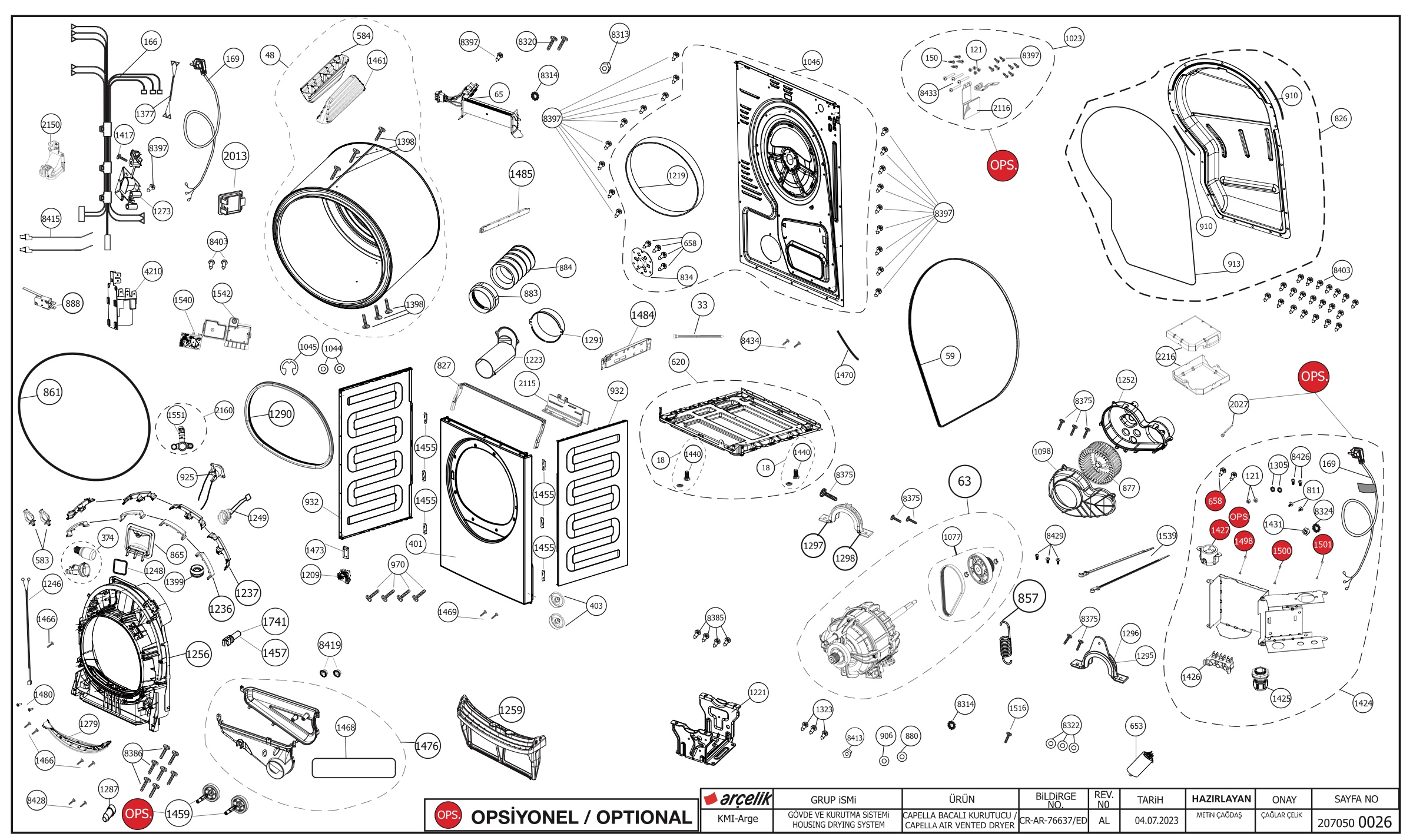 EXPLODED VIEWS (CAPELLA)